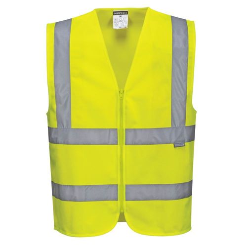 Gilet haute visibilité zippé Portwest Classe 2 Jaune 3XL