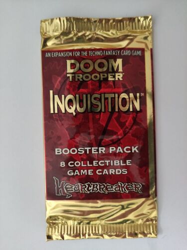 Booster Doom Trooper Inquisition (Doomtrooper Tcg)