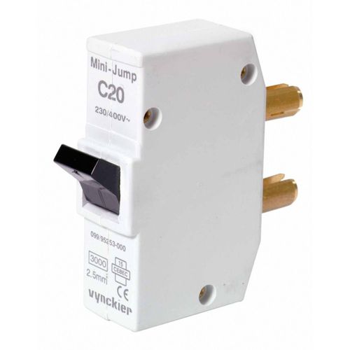 20A disjoncteur automatique fusible à broches 20mm 20A 220V à 400V CEBEC 3000