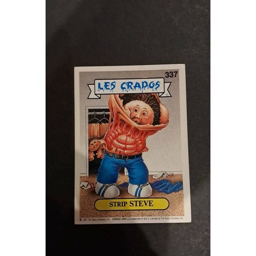 Carte Les Crados. 337. Strip Steve
