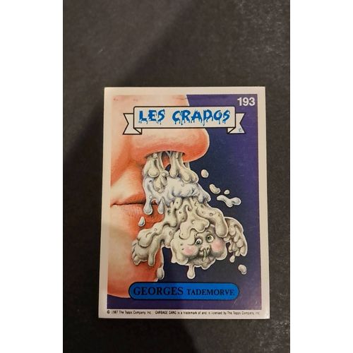 Carte Les Crados. 193. Georges Tademorve