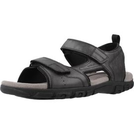 Chaussures Geox Uomo Sandal Strada Colour Noir
