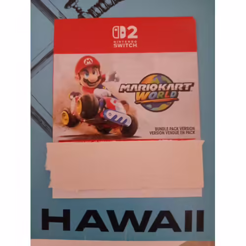 Code Mario Kart World Nintendo Switch 2
