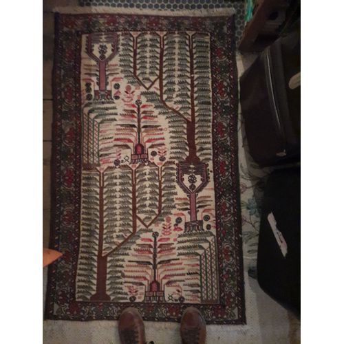 Tapis D'orient Vintage 100% Fait Main 100% Laine