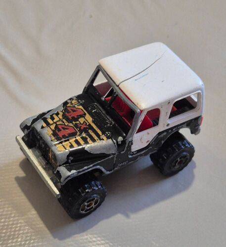 Majorette Jeep Cj7 4x4 N°244/290 Voiture Miniature 1/54-Majorette