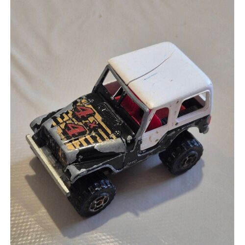 Majorette Jeep Cj7 4x4 N°244/290 Voiture Miniature 1/54-Majorette