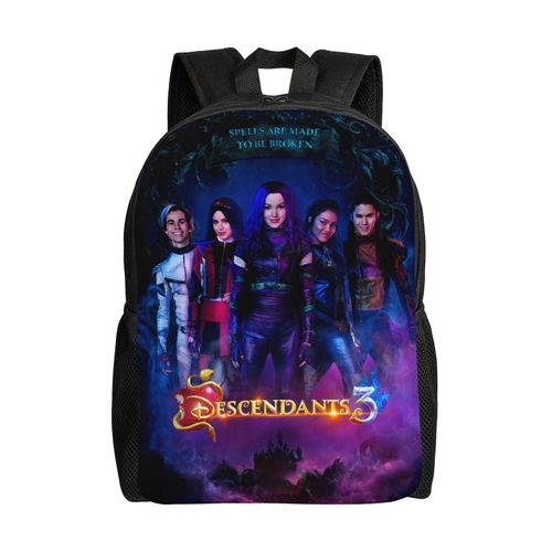 Sac à dos Descendants, mignon, anime, grande capacité, multifonction, léger, pour le sport, les voyages, pour ordinateur portable - SYS560