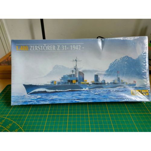 Maquette Bateau Heller 1/400 : Zerstorer Z 31 - 1942-Heller