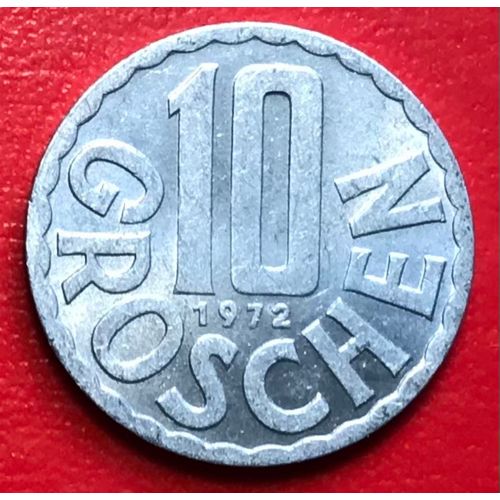 10 Groschen - 1972 - Autriche