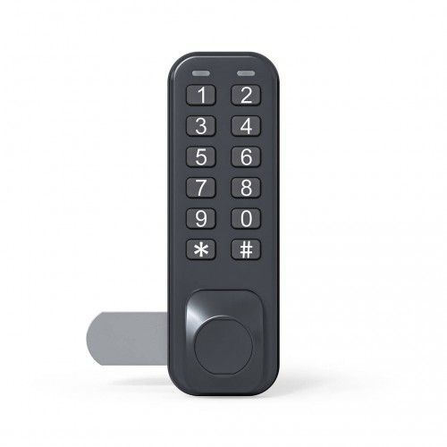 Serrure électronique à code pour meubles ou casiers - E10 Mini Ronis - vertical DOM
