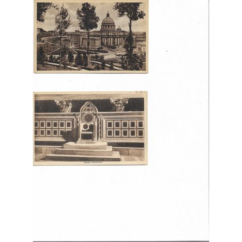4 Cartes Postales Semi Modernes Non Circulées Vatican Rome