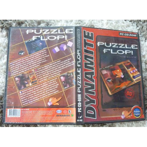 Jeu Pc Cd-Rom : Puzzle Flop ! The Game, , Collection Dynamite