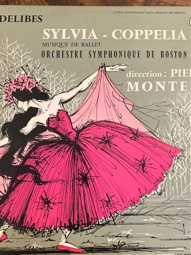 Sylvia Coppelia Leo Delibes Orchestre Symphonique De Boston Direction Pierre Monteux