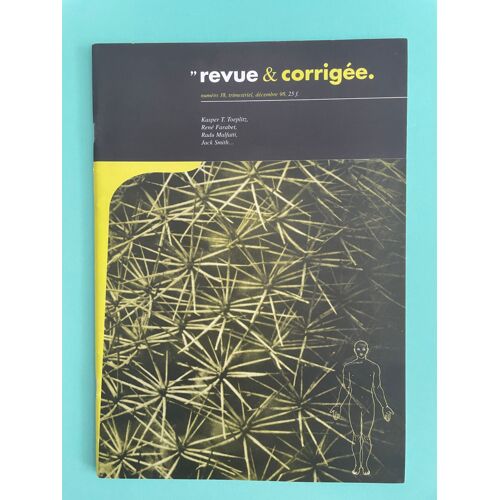 Revue & Corrigée 38 (1998) Kasper T. Toeplitz, René Farabet, Radu Malfatti, Jack Smith