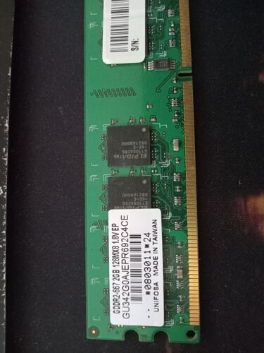 Memoire PC2 667 Mhz 1GB Unisofa