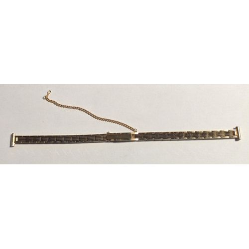 Bracelet De Montre Vintage Plaqué Or Pour Femme