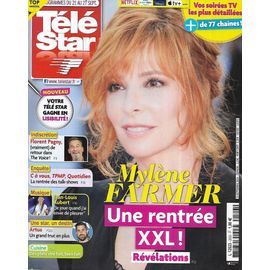 Tele Star N°2503 21/09/2024 Mylène Farmer/ Artus/ Jean-Louis Aubert/ Florent Pagny/ Jean Dujardin/ Stéphane Bern/ Rentrée Des Talk-Shows