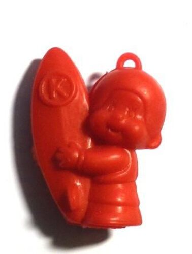 Figurine "Bonux" (1994) - N° 1 Kiki Surfeur Couleur Rouge