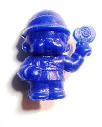 Figurine "Bonux" (1994) - N° 12 - Kiki Explorateur Couleur Bleu Foncé