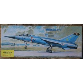 Mirage F1 1f 1c F 1b 1/72 258 Heller Maquette Model Kit-Heller