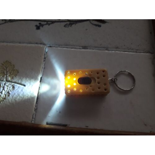 Porte Clef Lampe De Poche En Biscuits Led De Sac