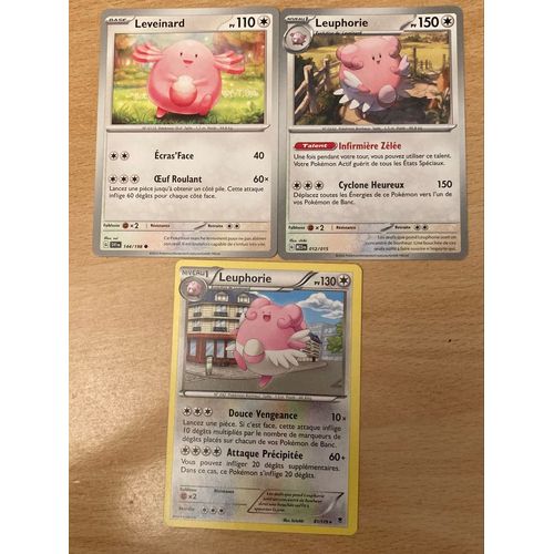(1202) Leveinard + 2x Leuphorie (Pokemon) 