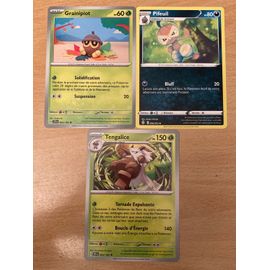 (703) Grainipiot + Pifeuil + Tengalice (Pokemon)