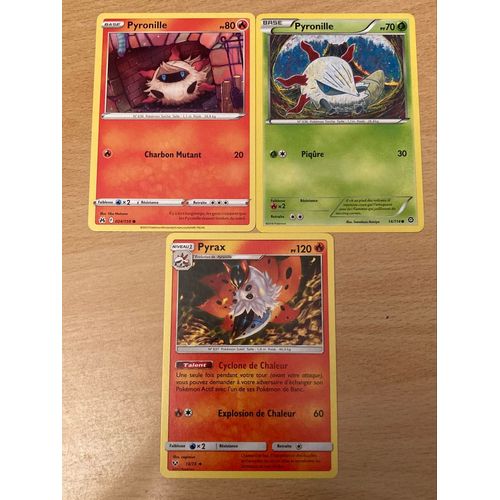 (308) 2x Pyronille + Pyrax (Pokemon) 