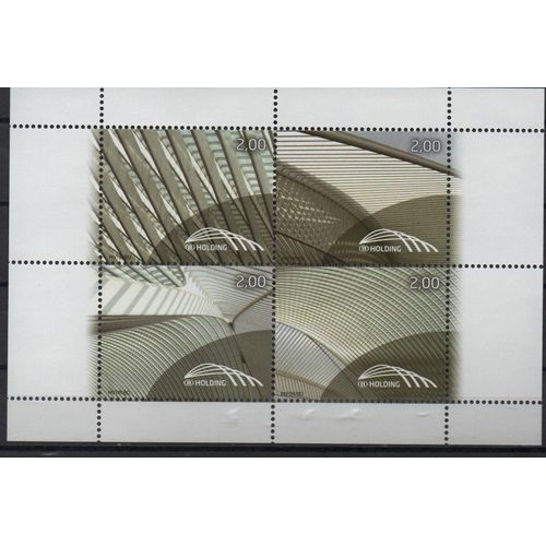 Belgique Timbre La Gare De Liège 2009