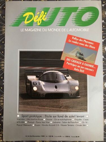 Revue " Défi Auto" N° 14