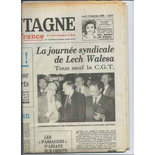 Journal La Montagne Du 12/12/1988, Popeck 23139