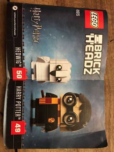 Notice LEGO 41615 Harry Potter et Hedwig Brick headz