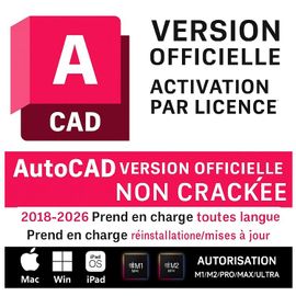 Autodesk Autocad 2026 Licence Officielle 3 Ans