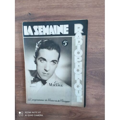 La Semaine Radiophonique Luis Mariano