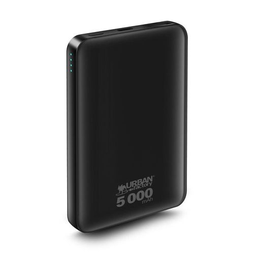 Batterie Externe Urban Factory Juicee Max 5000 Mah Noir