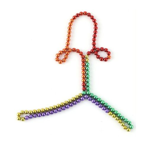 Billes Magnétiques Colorées - Kit De 1000 Billes Aimantées De 5mm En Dix Couleurs + Grande Boîte Métallique - Jouet Éducatif Et Ludique Pour Assembler Et Créer
