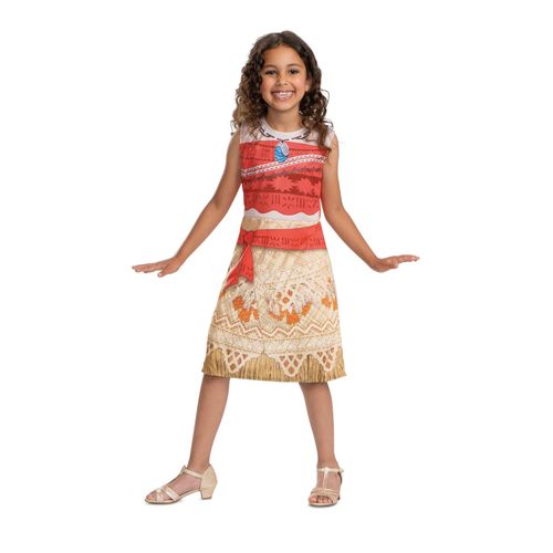 Déguisement Vaiana Basique Fille - Taille: 3 - 4 Ans (97 - 109 Cm)