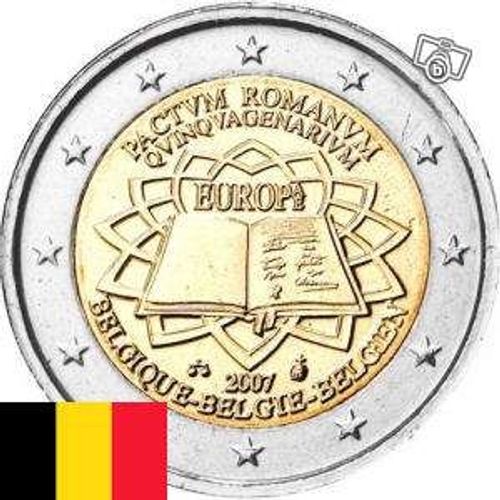 2 Euros Commémorative Belgique 2007 - Tdr