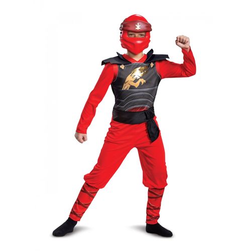 Déguisement Legacy Kai Ninjago - Lego Enfant - Taille: 4 - 6 Ans (109 - 126 Cm))