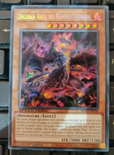 Yu Gi Oh Sgx2 Frc08 Dogoran Kaiju Des Flammes Enragées Secrete Rare