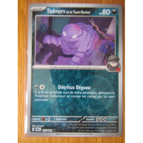 Tadmorv De La Team Rocket - Reverse - 123/182 - Rivalites Destinees