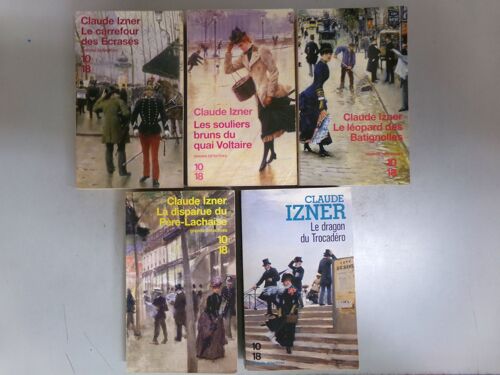 Lot De 5 Livres " Policiers " / Claude Izner / Éditions 10/18