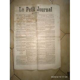 Le Petit Journal. N° 365. 31 Janvier 1864. Très Usé. Vendu En L'État.