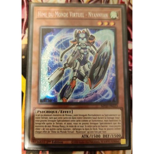 Yu Gi Oh Mp21 Fr223 Hime Du Monde Virtuel Nyannyan Secrete Rare