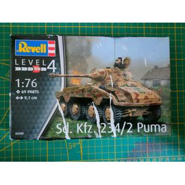 Maquette Char Revell 1/76 : Sd.Kfz 234/2 Puma-Revell