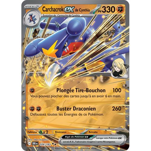 Carchacrok Ex De Cynthia - 104/182 - Rivalites Destinees