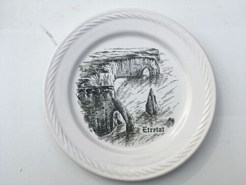 Assiette De Collection " Etretat " - Neuf