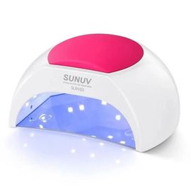 Sunuv Sun2c 48w Led Uv Lampe A Ongles Avec 4 Reglage De La Minuterie, Lampe De Phototherapie A Ongles Lampe A Clous A Induction 