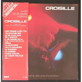 Nicole Croisille " Au Théâtre Des Champs-Élysées (Enregistrement Public ) Album Double Disques + Livret + Bandeau Commercial D'origine /2 Lp + Booklet + Original Commercial Headband Boutique Axonalix