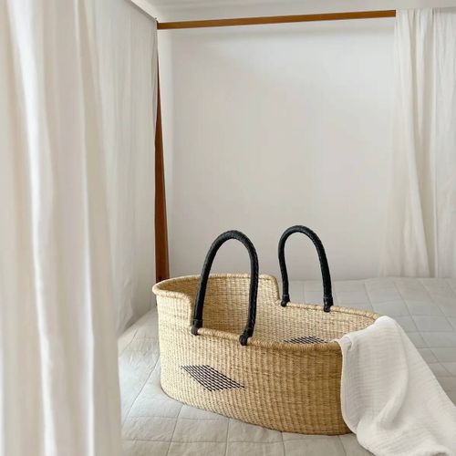 Couffin En Herbe À Éléphant Avec Matelas - Diamond